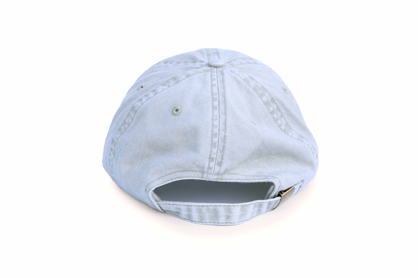 Apple Embroidered Hat - Stone Gray