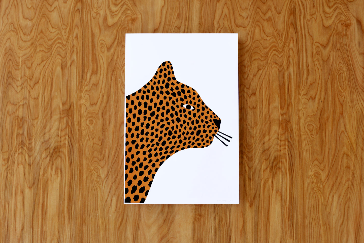 Cheetah Dreams - Handmade Print