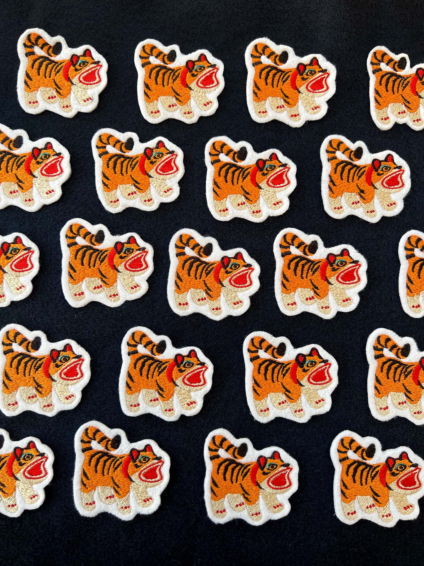 Paper Tiger (Hariko No Tora) - Embroidered Patch