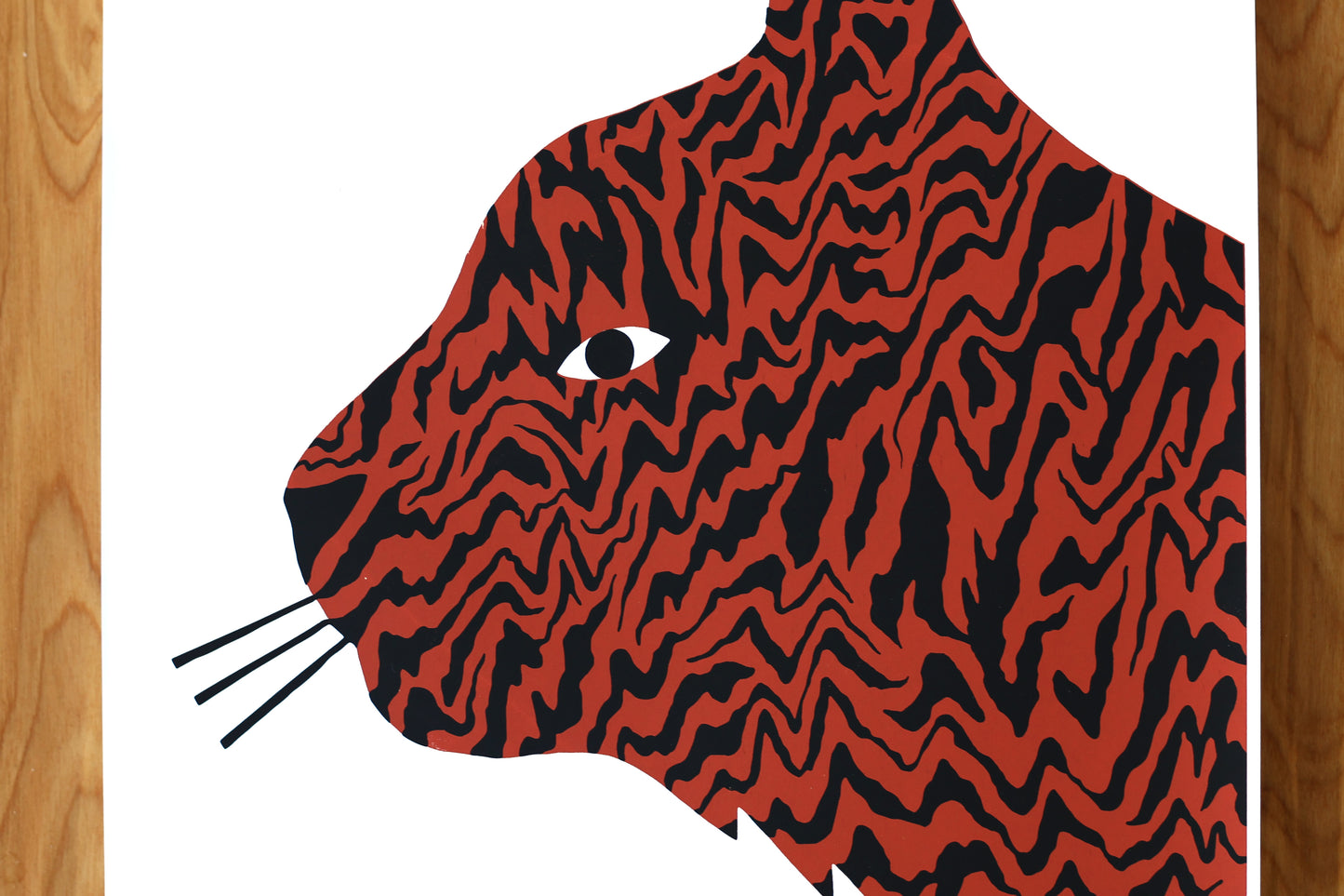 Tiger Dreams - Handmade Print