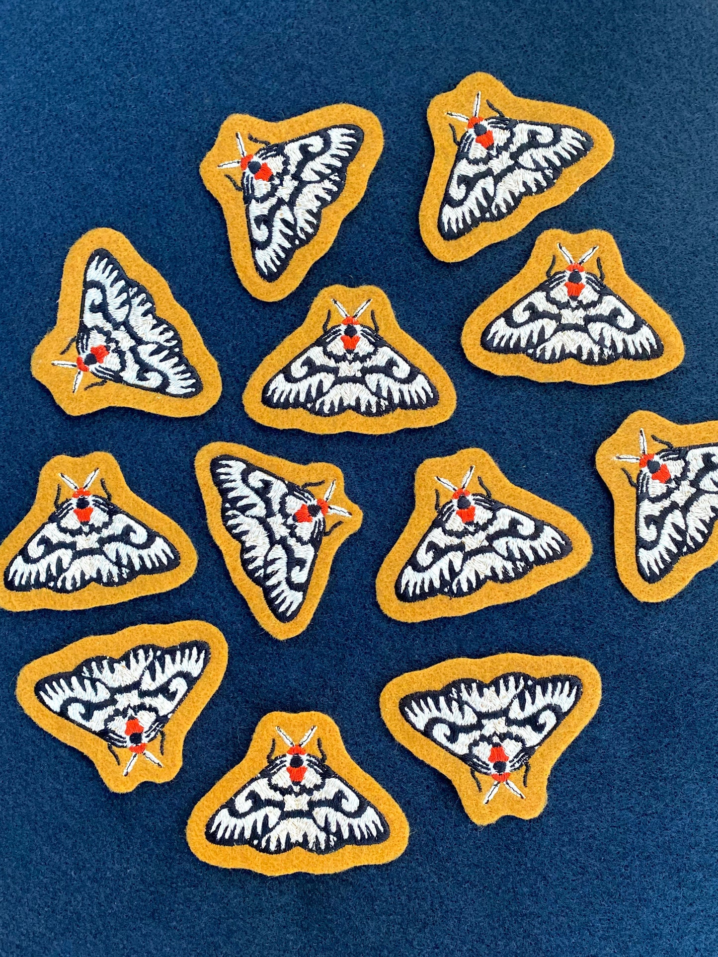 Hera Buckmoth - Embroidered Patch