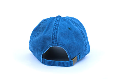 Tiger Embroidered Hat - Washed Blue