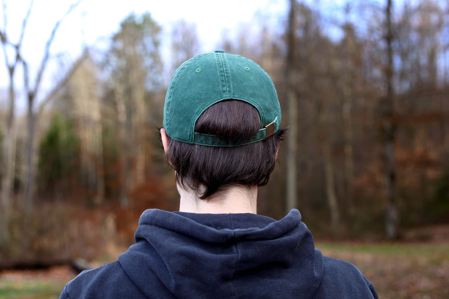 Tomato Embroidered Hat - Vintage Green