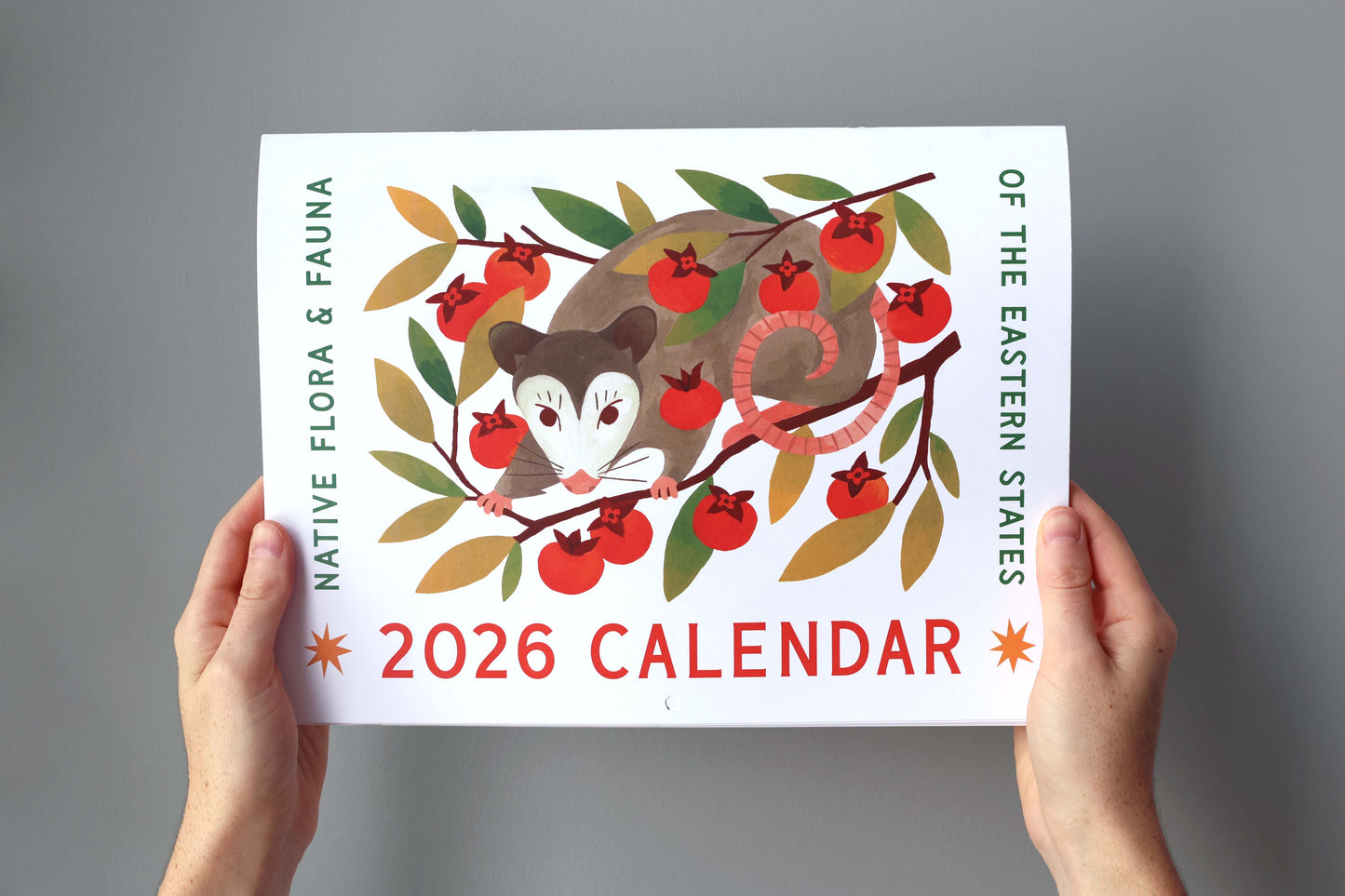 2026 Calendar - East Coast Natives