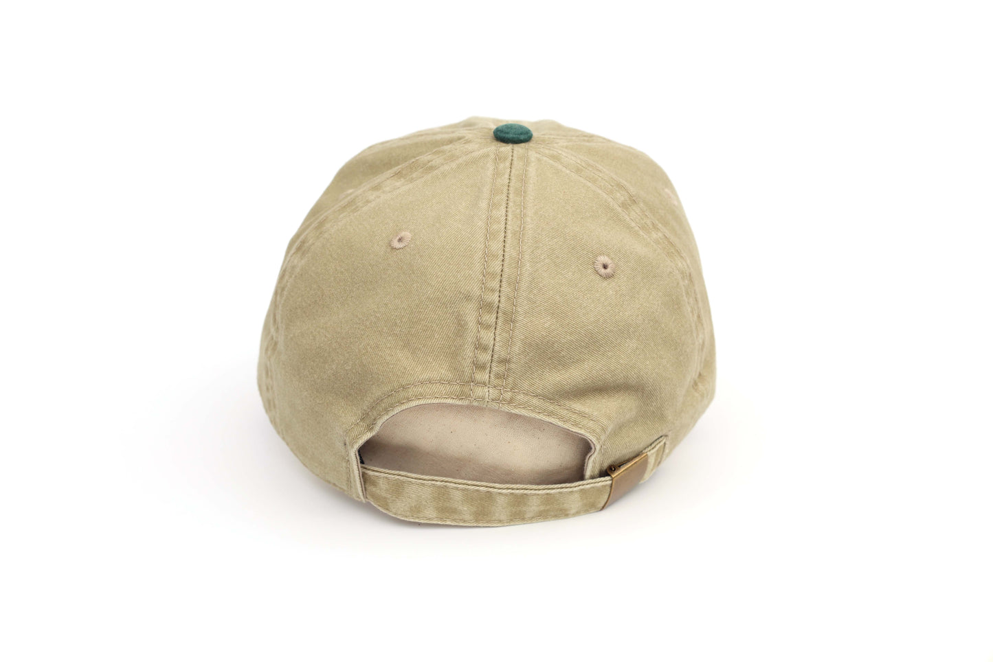 Tomato Embroidered Hat - Vintage Green & Tan