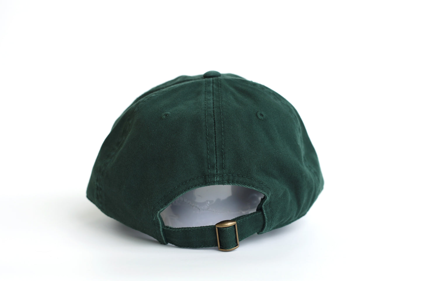 Goose Embroidered Hat - Green