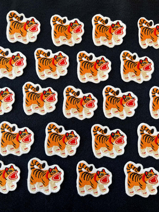 Paper Tiger (Hariko No Tora) - Embroidered Patch