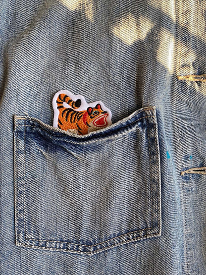 Paper Tiger (Hariko No Tora) - Embroidered Patch