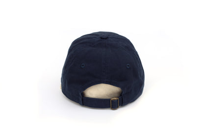Kids Tomato Embroidered Hat - Navy
