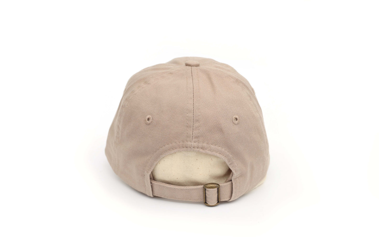 Kids Tomato Embroidered Hat - Tan