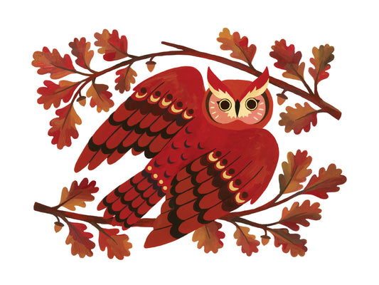 October Giclée Print