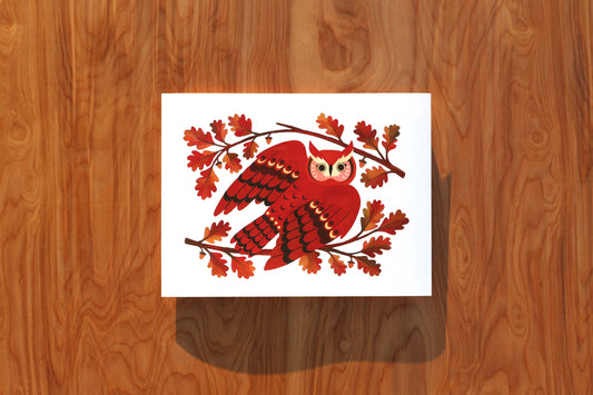 October Giclée Print