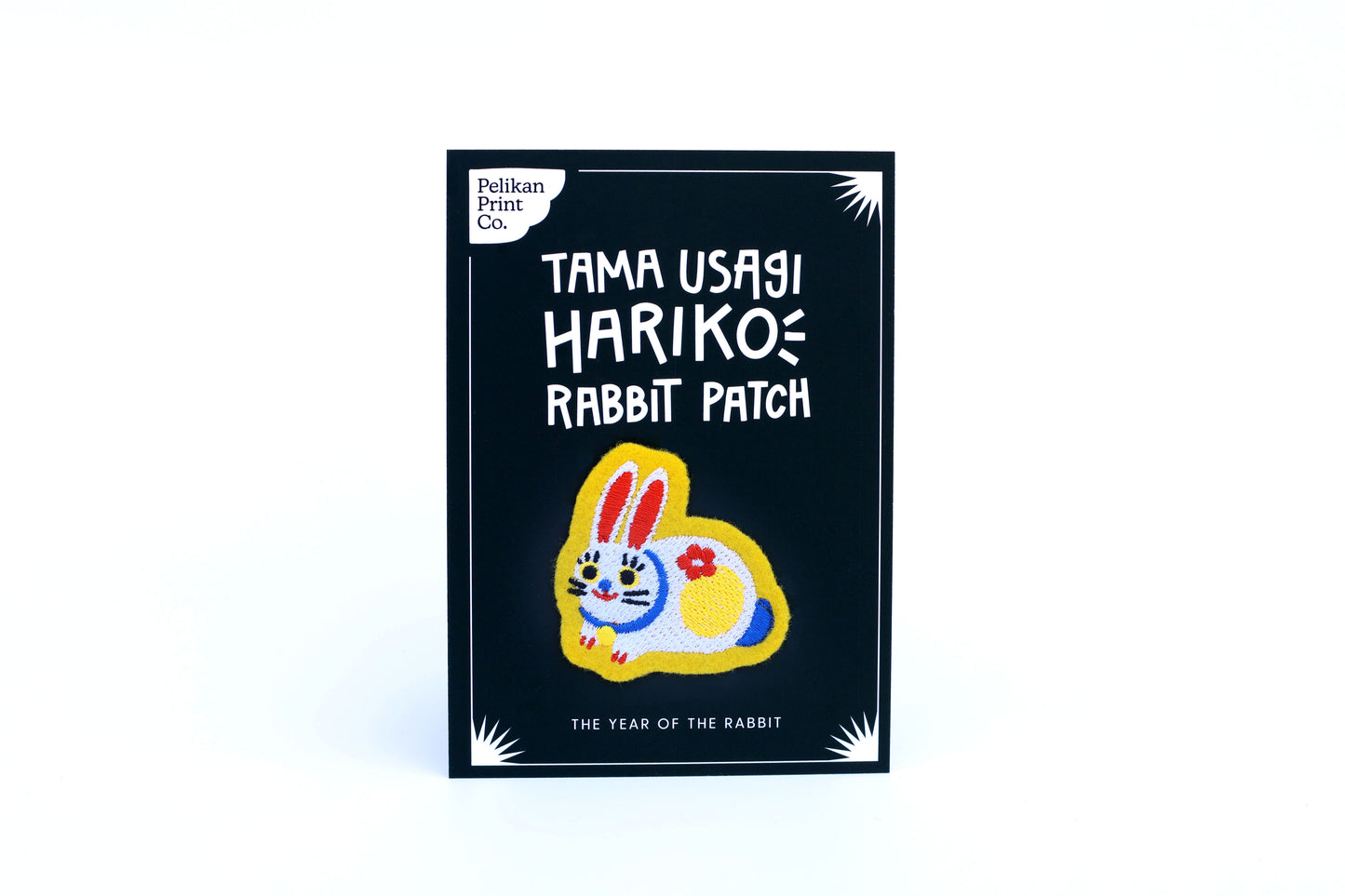 Paper Rabbit (Tama Usagi Hariko) - Embroidered Patch