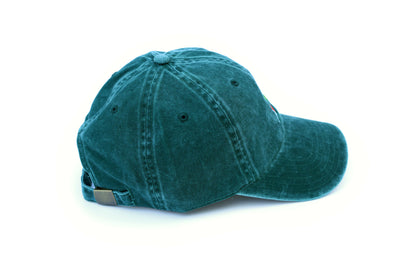 Radish Embroidered Hat - Vintage Green