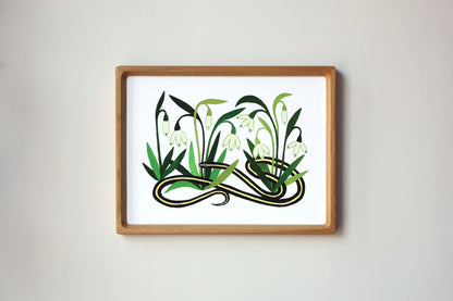 February Giclée Print