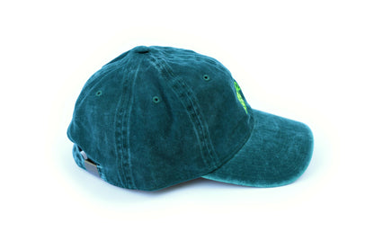 Sugar Snap Pea Embroidered Hat - Vintage Green