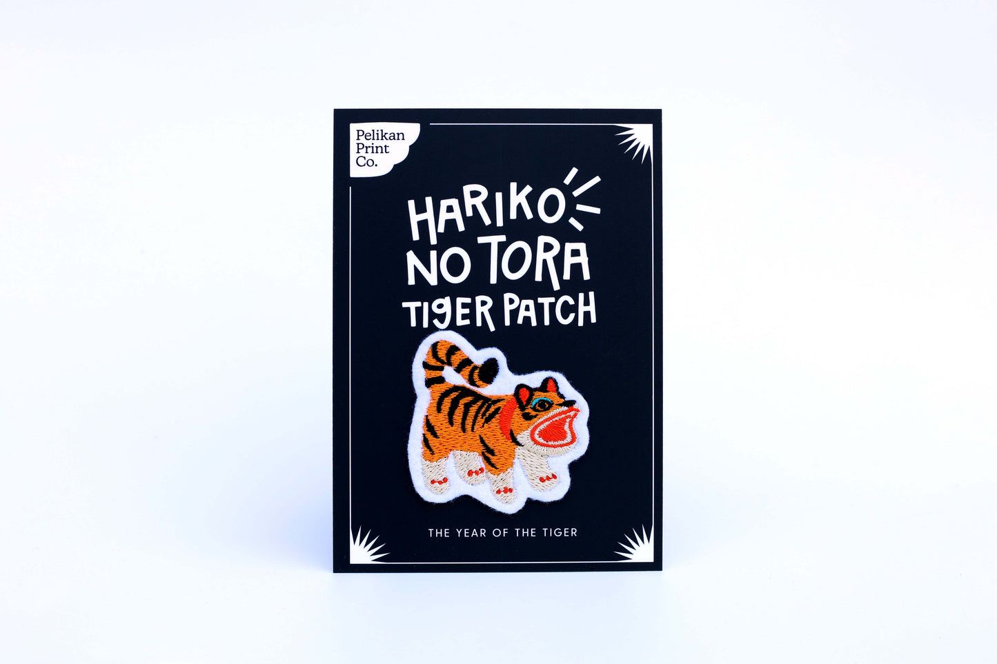 Paper Tiger (Hariko No Tora) - Embroidered Patch