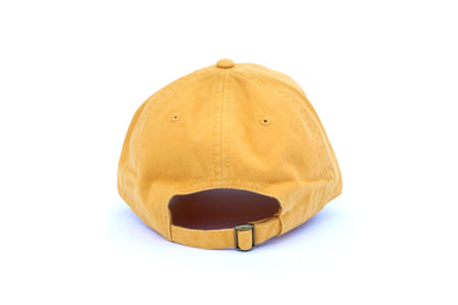 Tomato Embroidered Hat - Mustard Yellow