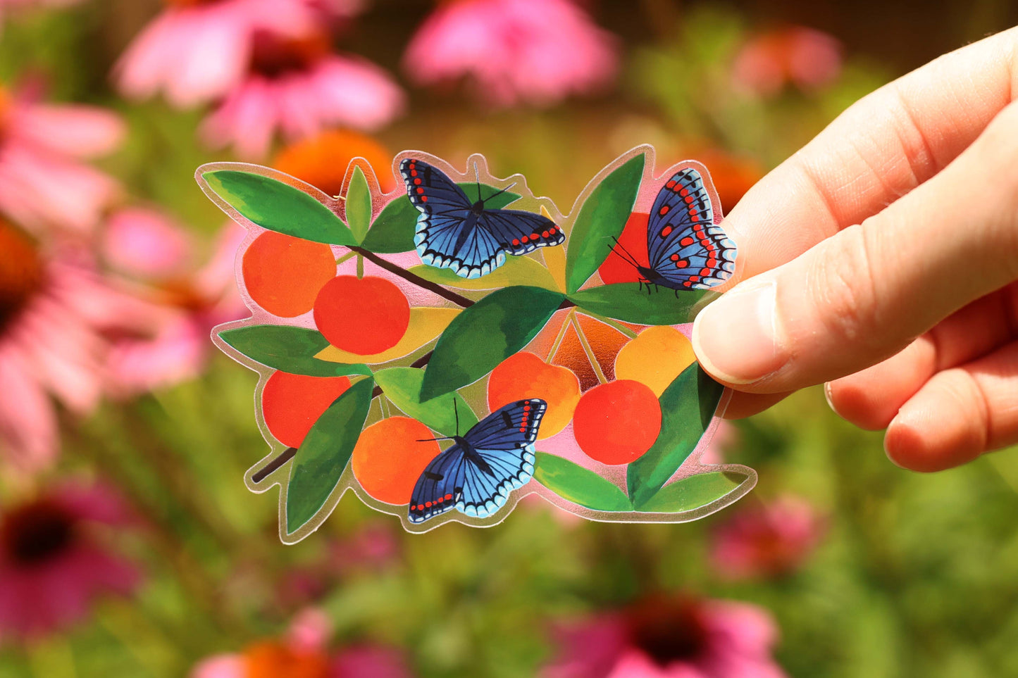Butterfly Sticker (Transparent)
