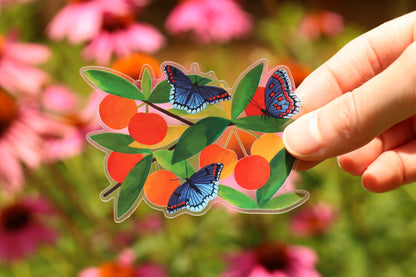 Butterfly Sticker (Transparent)