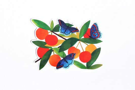 Butterfly Sticker (Transparent)