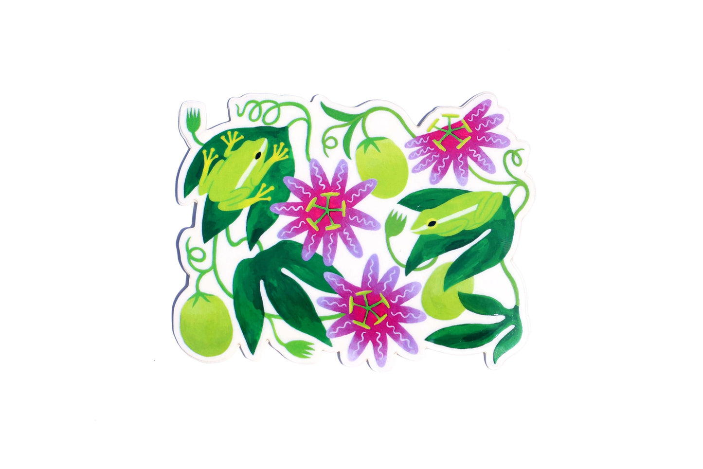 Treefrog Sticker (Transparent)